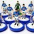 Subbuteo Andrew Table Soccer Sampdoria 2007-08 on Classic Lightweight bases